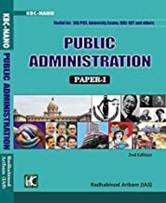 Public Administration Paper -I By Radhabinod Aribam (IAS )-KBC- NANO - 2nd Edition (English Medium)(Paperback, Radhabinod Aribam)