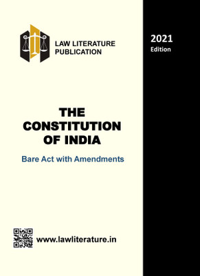 The Constitution Of India Bare Act With Amendments 2021 Edition(Paperback, Government of India)