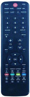 mumax LCD LED TV Remote Control HTR-D18A Haier Remote Controller(Black)