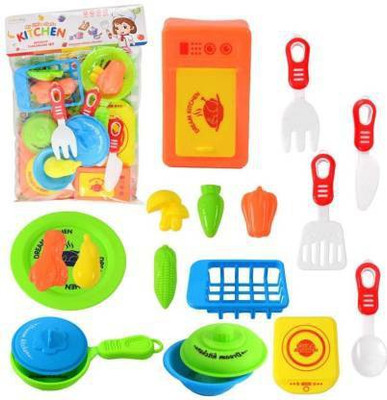 RabbitHill Kitchen Cook Rice Kitchen Utensils Toys Suit Girl Family Toys