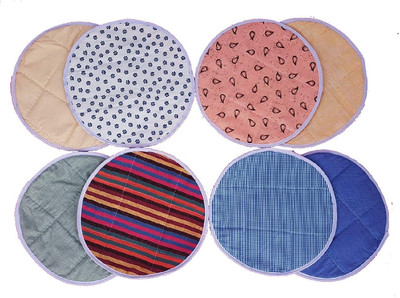 ETHIANA Self Design Roti Round Disk Cover(Multicolor, 8)