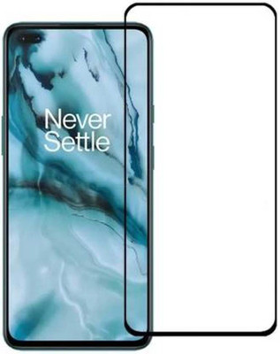 DMJHP Edge To Edge Tempered Glass for Oneplus Nord(Pack of 1)