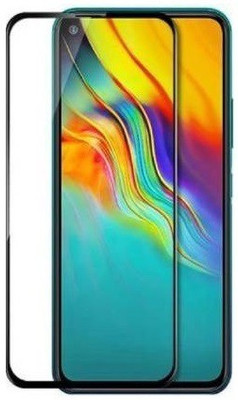 VDAT Edge To Edge Tempered Glass for Infinix Hot 10(Pack of 1)