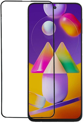 DMJHP Edge To Edge Tempered Glass for Samsung Galaxy M31s(Pack of 1)