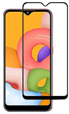 DMJHP Edge To Edge Tempered Glass for Samsung Galaxy M01(Pack of 1)