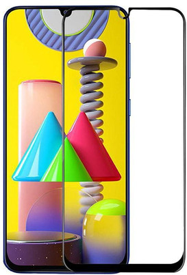 DMJHP Edge To Edge Tempered Glass for Samsung Galaxy M31 Prime(Pack of 1)