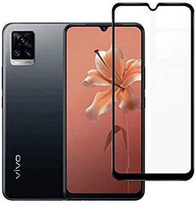 DMJHP Edge To Edge Tempered Glass for Vivo V20(Pack of 1)