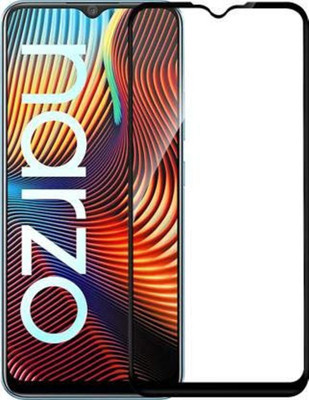 DMJHP Edge To Edge Tempered Glass for Realme Narzo 20(Pack of 1)
