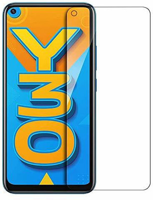 ISHANGEL Impossible Screen Guard for VIVO Y30, Gorilla Hammer Proof, flexible fiber unbreakable Screen Protector, [Not a Tempered Glass](Pack of 1)
