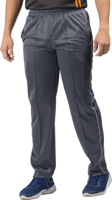 ESTRO Solid Men Grey Track Pants