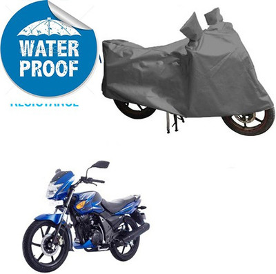 RPSENTTERPR Waterproof Two Wheeler Cover for TVS(Flame SR125, Grey)