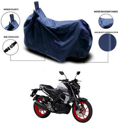 SEBONGO Two Wheeler Cover for Yamaha(MT 15, Blue)