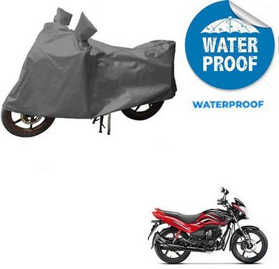 RPSENTTERPR Waterproof Two Wheeler Cover for Honda(Passion Xpro, Grey)