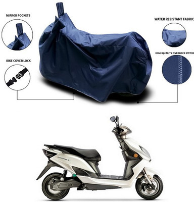 ANTHUB Waterproof Two Wheeler Cover for Evolet(Derby, Blue)
