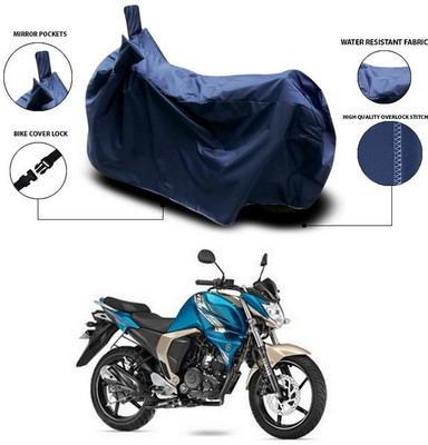 SEBONGO Waterproof Two Wheeler Cover for Yamaha(FZ-S FI, Blue)
