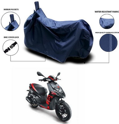 ANTHUB Waterproof Two Wheeler Cover for Aprilia(SR 150, Blue)