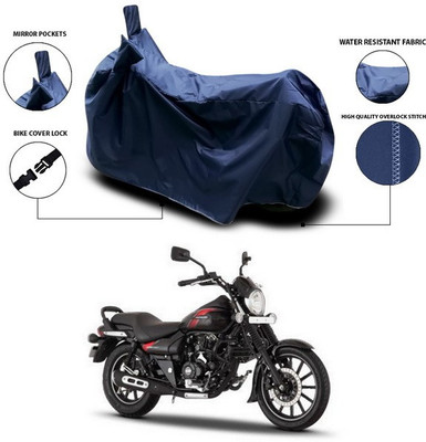 ANTHUB Waterproof Two Wheeler Cover for Bajaj(Avenger 220 Cruise, Blue)