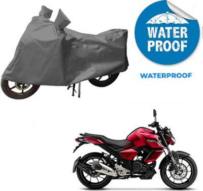 RPSENTTERPR Waterproof Two Wheeler Cover for Yamaha(FZ-S, Grey)