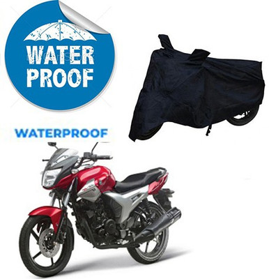 RPSENTTERPR Waterproof Two Wheeler Cover for Yamaha(SZ X, Black)