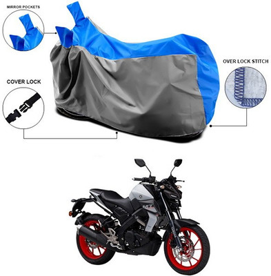 SEBONGO Waterproof Two Wheeler Cover for Yamaha(MT 15, Blue)