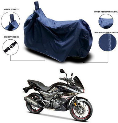 SEBONGO Waterproof Two Wheeler Cover for Hero(Xtreme 200S, Blue)