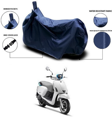 SEBONGO Waterproof Two Wheeler Cover for 22Motors(Blue)