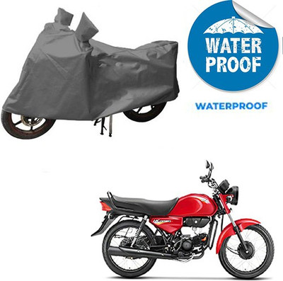 RPSENTTERPR Waterproof Two Wheeler Cover for Hero(HF Dawn, Grey)