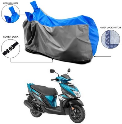 SEBONGO Waterproof Two Wheeler Cover for Yamaha(Cygnus Ray ZR, Blue)