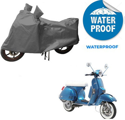 RPSENTTERPR Waterproof Two Wheeler Cover for LML(Star Euro, Grey)