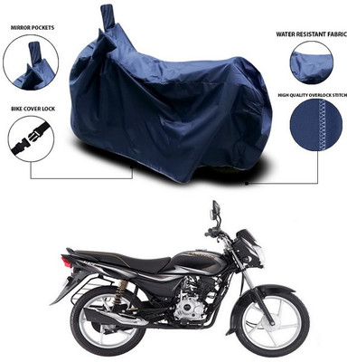 SEBONGO Two Wheeler Cover for Bajaj(ComforTec, Blue)