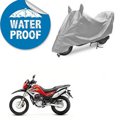 RPSENTTERPR Waterproof Two Wheeler Cover for Hero(Impulse, Silver)