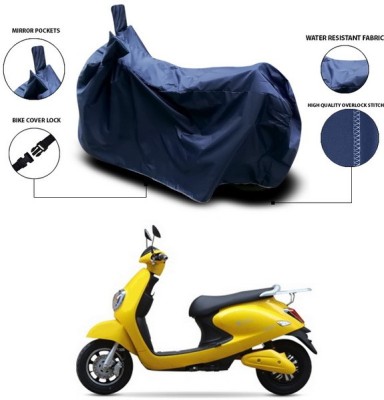 ANTHUB Waterproof Two Wheeler Cover for Universal For Bike(Blue)