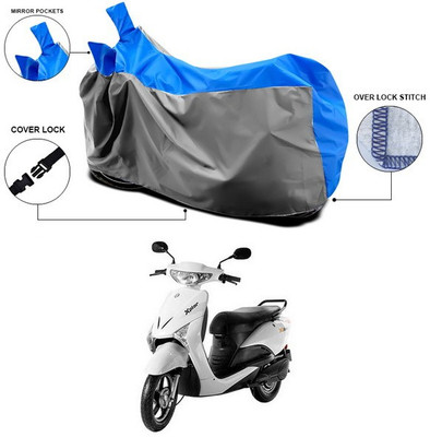 ANTHUB Waterproof Two Wheeler Cover for Indus(Yo Xplor, Blue)