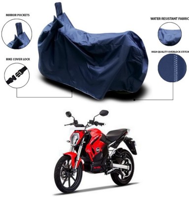 ANTHUB Waterproof Two Wheeler Cover for Revolt(RV 400, Blue)