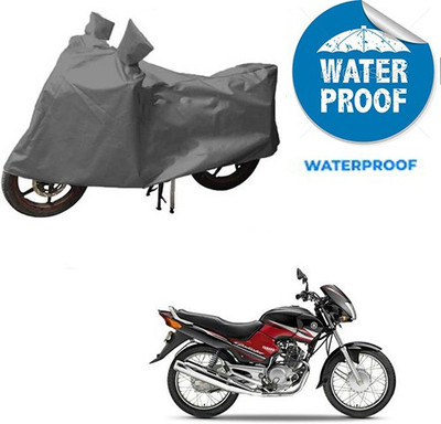 RPSENTTERPR Waterproof Two Wheeler Cover for Yamaha(Gladiator, Grey)