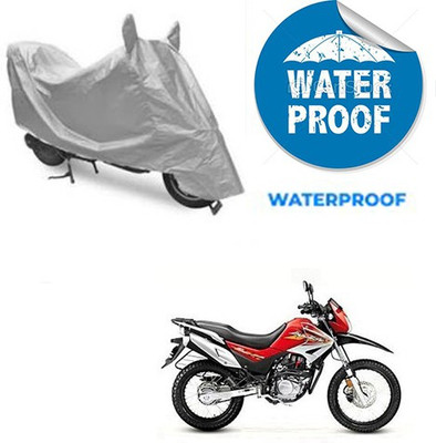 RPSENTTERPR Waterproof Two Wheeler Cover for Hero(Impulse, Silver)