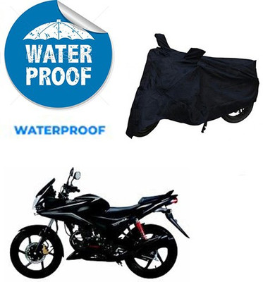 RPSENTTERPR Waterproof Two Wheeler Cover for Honda(CBF Stunner, Black)