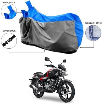 ANTHUB Waterproof Two Wheeler Cover for Bajaj(V15, Blue)