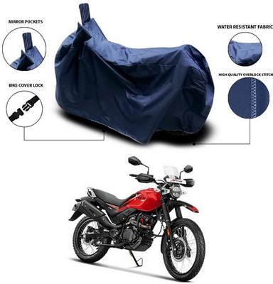 SEBONGO Waterproof Two Wheeler Cover for Hero(Xpulse 200T, Blue)