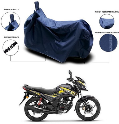ANTHUB Waterproof Two Wheeler Cover for Honda(CB Shine, Blue)