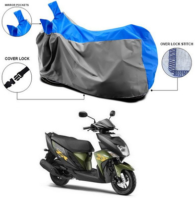 SEBONGO Waterproof Two Wheeler Cover for Yamaha(Ray ZR, Blue)