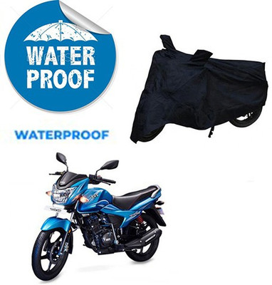 RPSENTTERPR Waterproof Two Wheeler Cover for TVS(Victor New, Black)