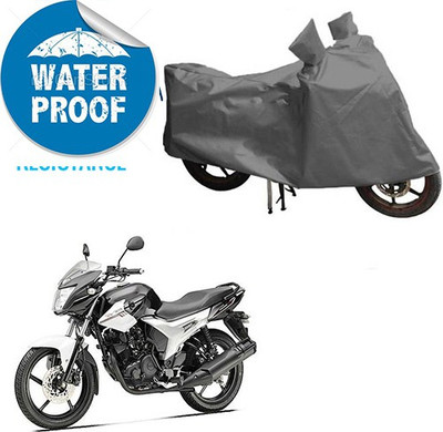 RPSENTTERPR Waterproof Two Wheeler Cover for Yamaha(SZ R, Grey)