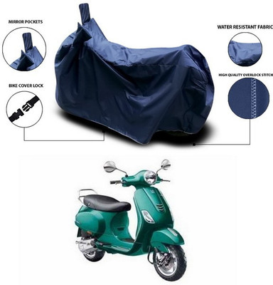 ANTHUB Waterproof Two Wheeler Cover for Vespa(Vespa VXL, Blue)