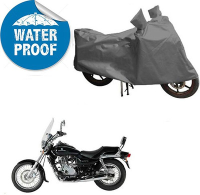 RPSENTTERPR Waterproof Two Wheeler Cover for Bajaj(Avenger 220 DTS-i, Grey)