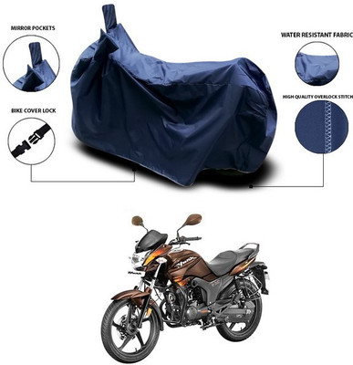 ANTHUB Waterproof Two Wheeler Cover for Hero(Hunk, Blue)