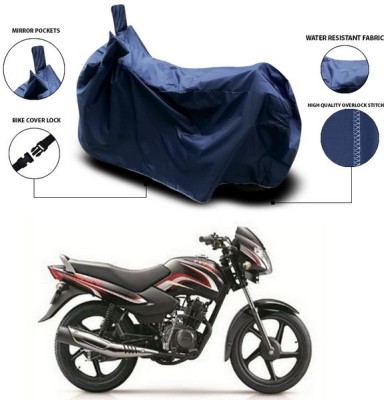 SEBONGO Waterproof Two Wheeler Cover for TVS(Sport, Blue)