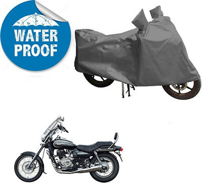 RPSENTTERPR Waterproof Two Wheeler Cover for Bajaj(Avenger 220 Cruise, Grey)