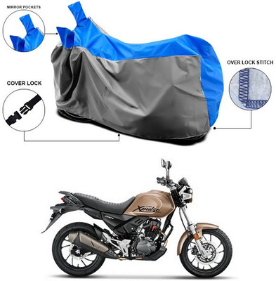 ANTHUB Waterproof Two Wheeler Cover for Hero(Xpulse 200T, Blue)