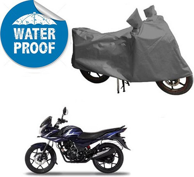 RPSENTTERPR Waterproof Two Wheeler Cover for Bajaj(Discover 150 f, Grey)